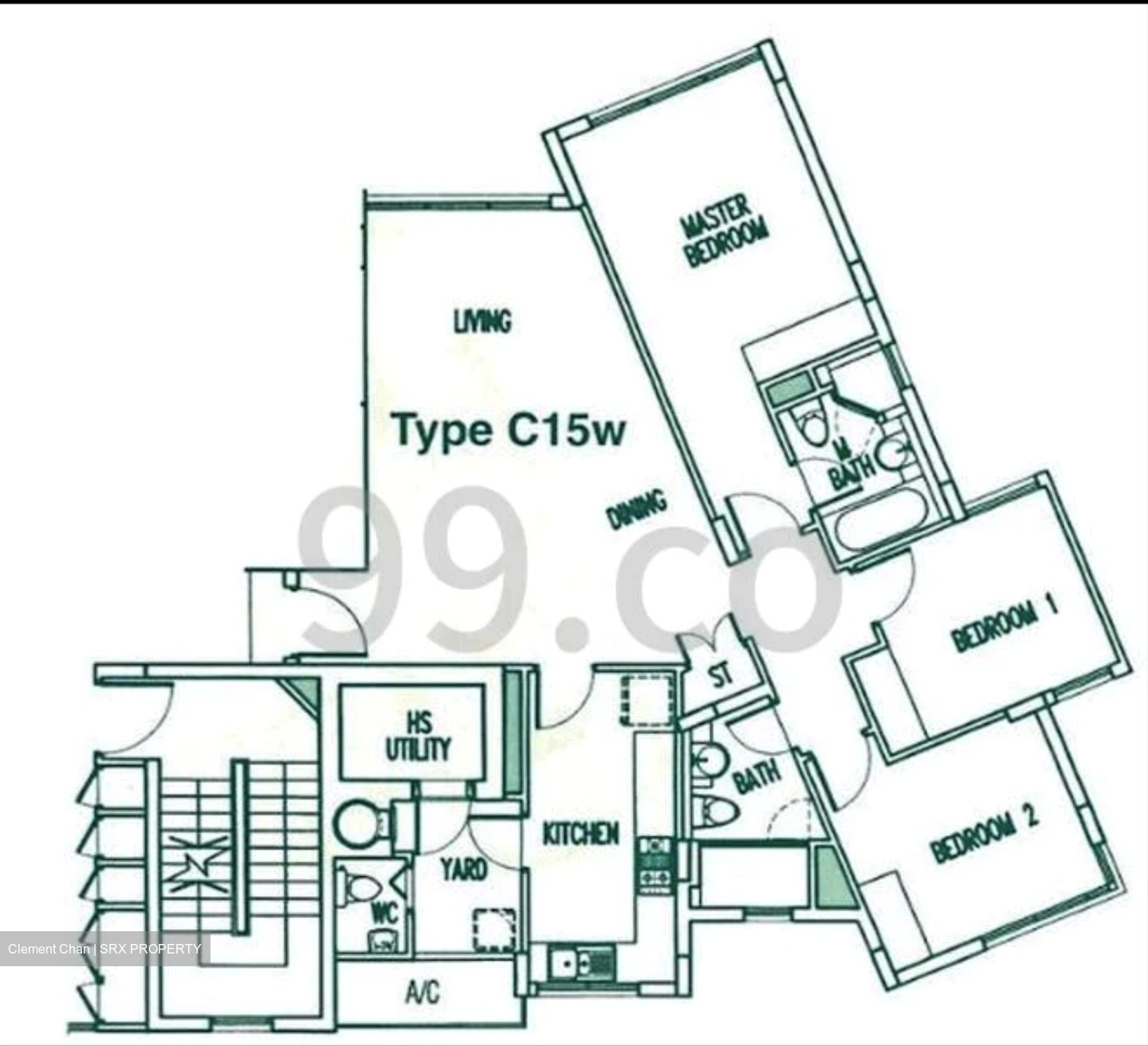 The Waterina (D14), Apartment #527178691